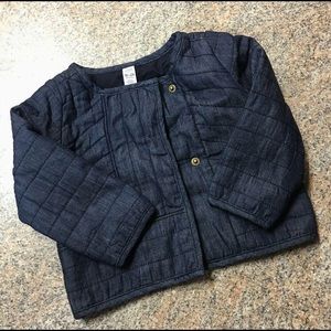 Gap soft denim jacket sz 18-24 months EUC